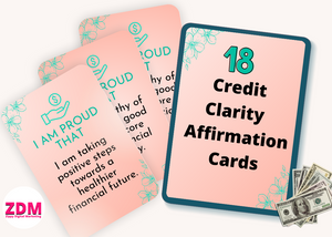 Credit Clarity - Affirmation Cards for Financial Empowerment and Debt Freedom