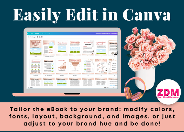 Editable In Canva E-Book Templates For Female Business Owners