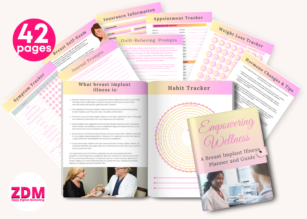 Empowering Wellness: A Breast Implant Illness Planner and Guide